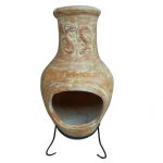 Outdoor Large Terracotta Clay Chiminea Chiminea Patio Heater